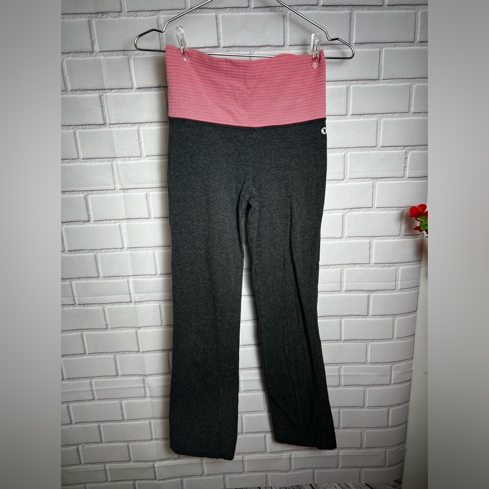 XERSION Girls leggings gray&pink/size L (10-12)